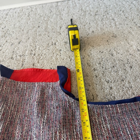 Sachin + Babi S EUC ribbon Red and Blue Blouse - Picture 13 of 16